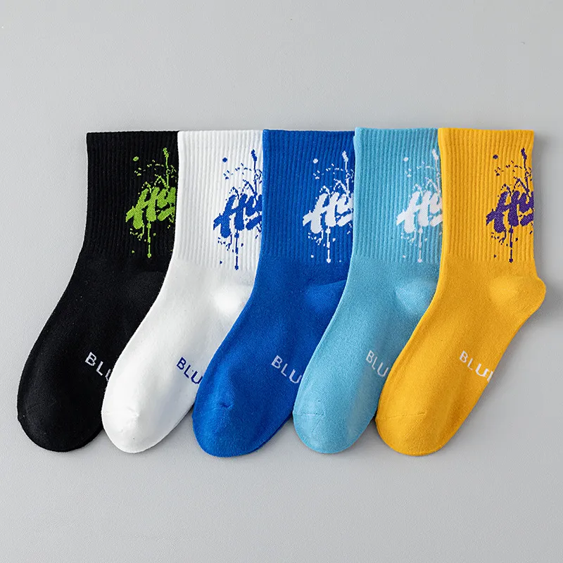 Gentle Welcome Basketball Socks Men's 5 Pack-1