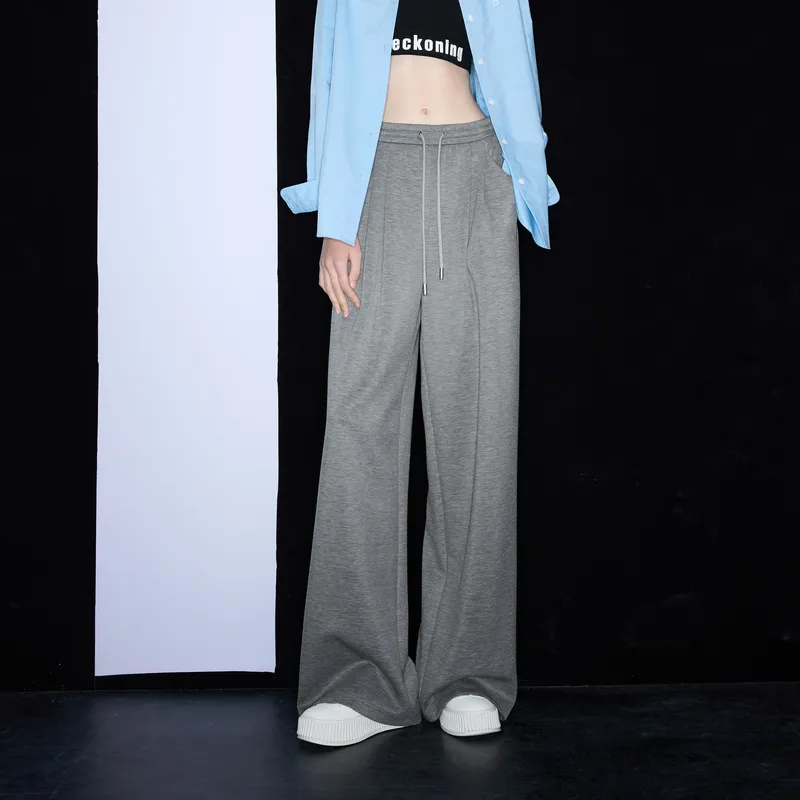 3COLOUR Casual Pants Women's Heather Gray-2