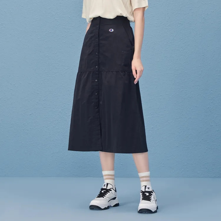 Champion Black Edition Casual Long Skirts Women's-8