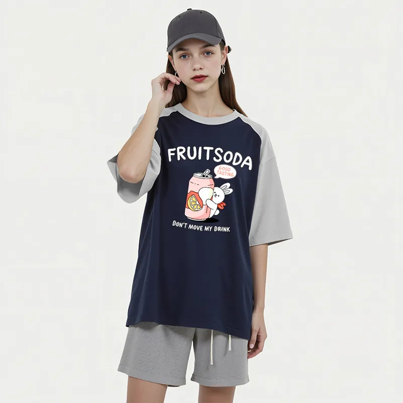 FAIRWHALE Raglan Sleeve T Shirt Women's-11
