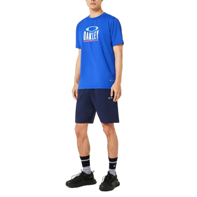 Oakley Striking Tech Cold SS Tee 7.0 T Shirt Men's Flash Blue-6