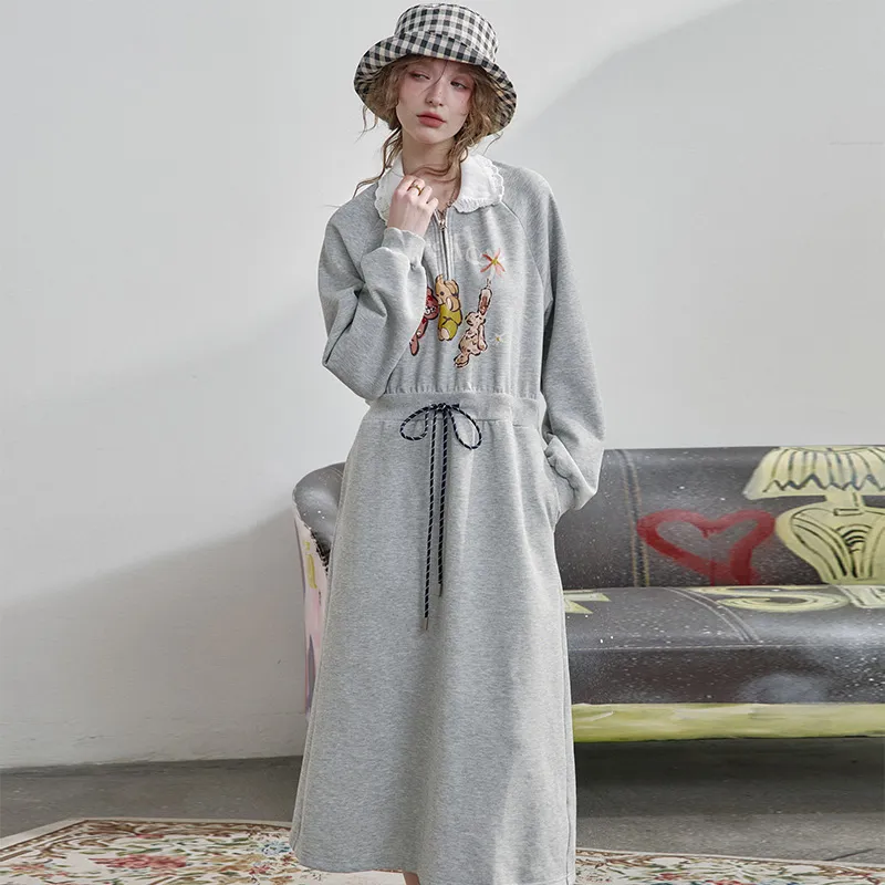 ELF SACK Long Sleeved Dress Women's-3