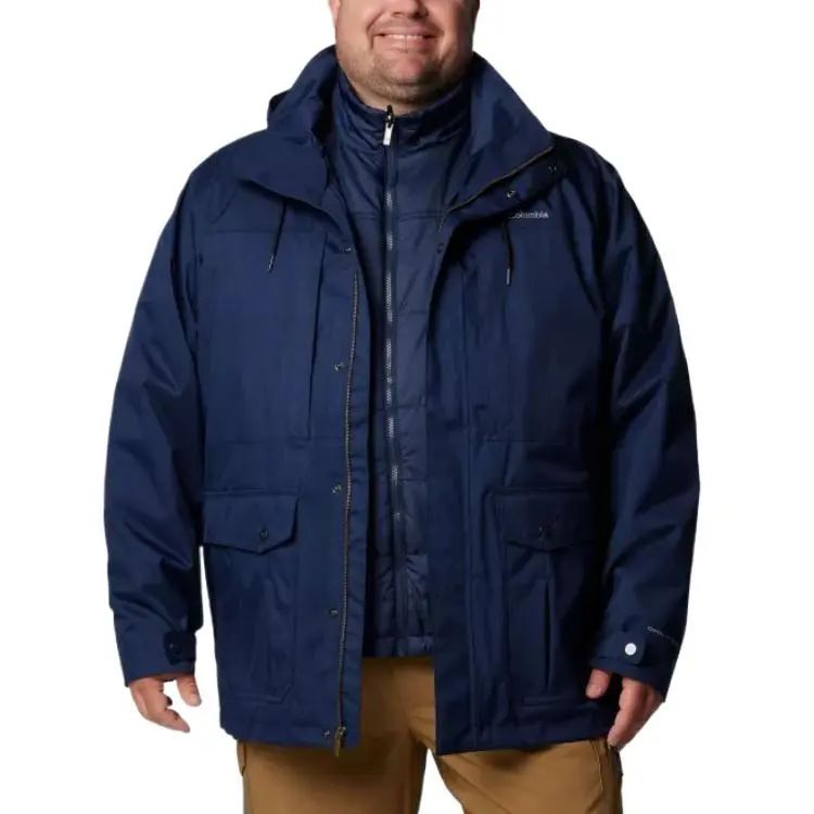 Columbia Horizons Pine Jacket Men's Preppy Marine Blue-3