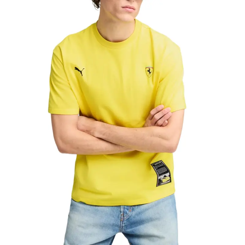 PUMA Playera Scuderia Ferrari Hp Race Color Splash Para Hombre-2