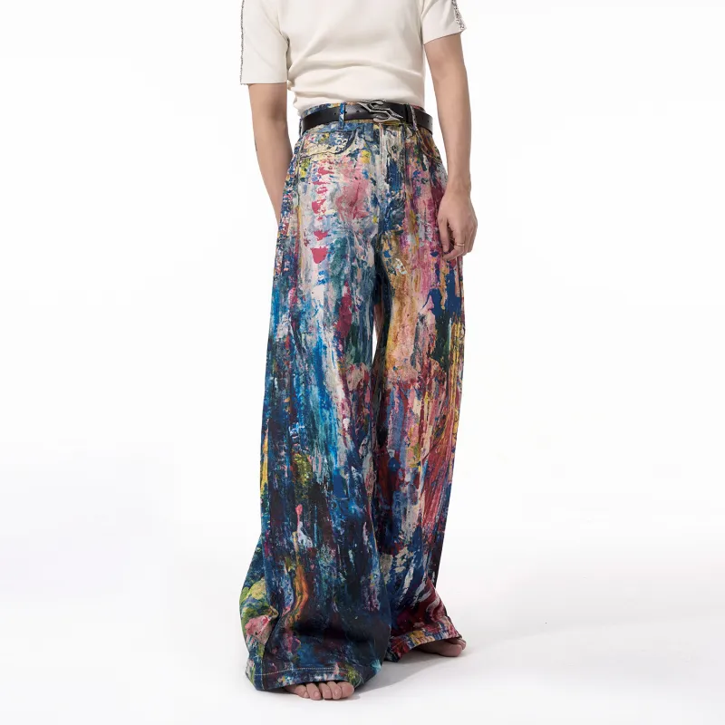 START EXCEED END Jeans Unisex Rainbow-3