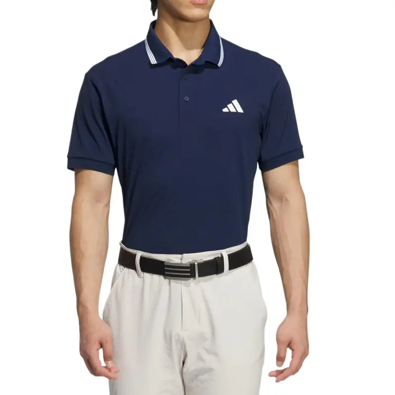 Adidas One Point Polo Shirt Men's Blue-1