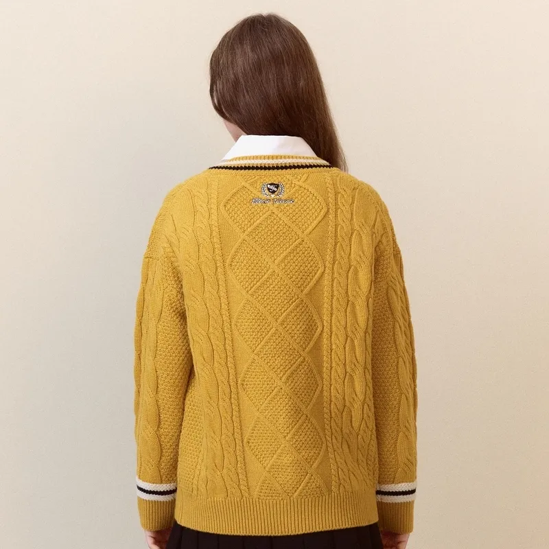 Teenie Weenie Sweaters Women's Yellow-2