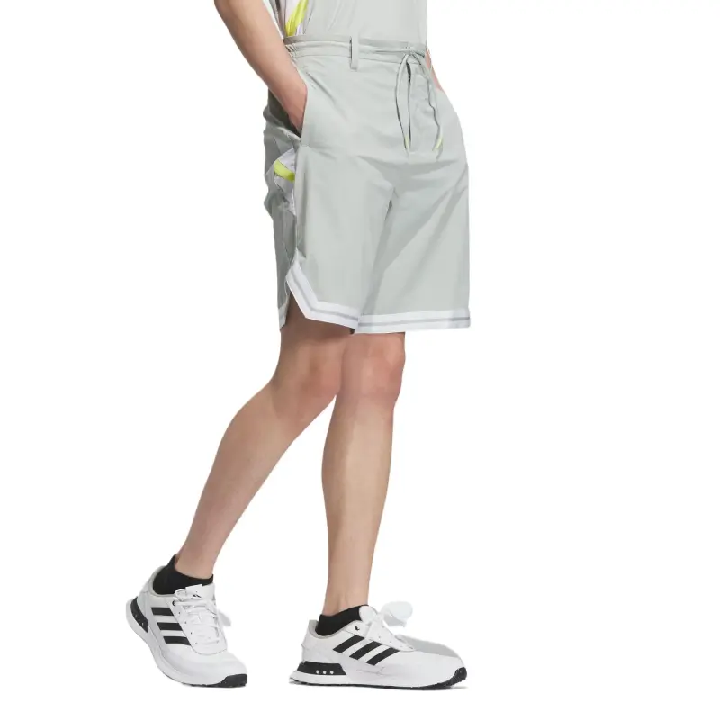 Adidas LIGHTWEIGHT STRETCH SHORTS 9-INCH Casual Shorts Men's Miracle Silver Gray-3