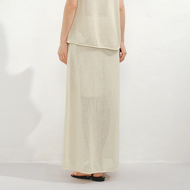 JZ. ANNAKRO Casual Long Skirt Women's-3