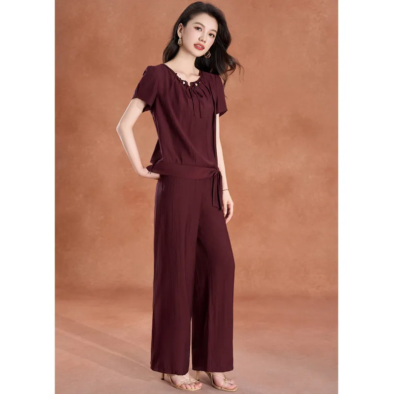 Mylan Casual Suits Women's Red-2