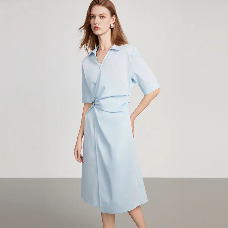 ELLE Short Sleeved Dress Women's-3