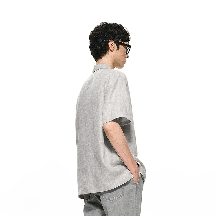 CROQUIS Black Thread Shirts Men-8