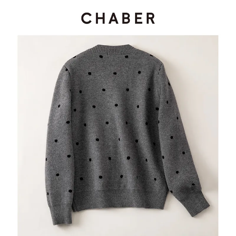 CHABER Knitwear Women's Dark Gray-1