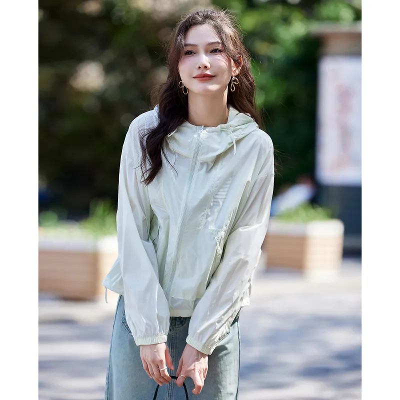 TERRE BLEUE Cropped Coat Women's-2