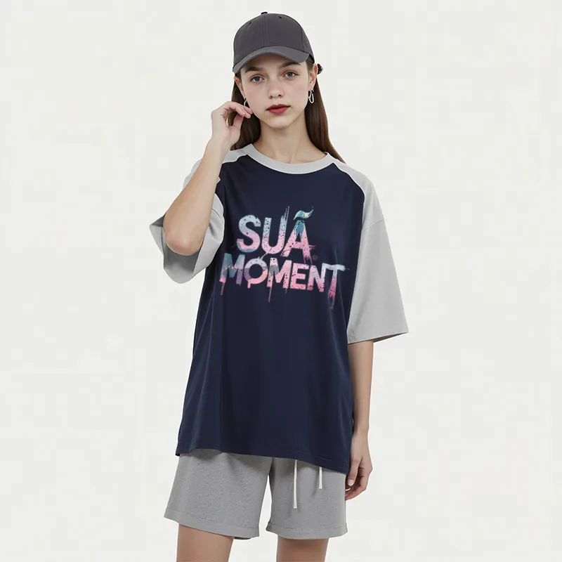 FAIRWHALE Raglan Sleeve T Shirt Women's-11