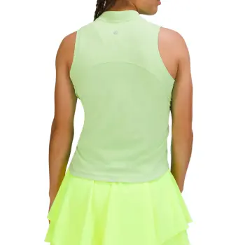 Lululemon Front-Zip Tennis Tops Women's Sharp Green Light