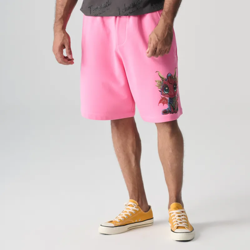 TCH Casual Shorts Unisex Pink-3