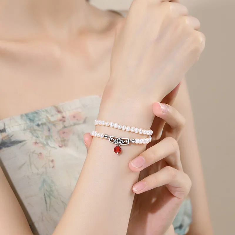 Royal Heaven's Choice Cinnabar Bracelets Unisex-2
