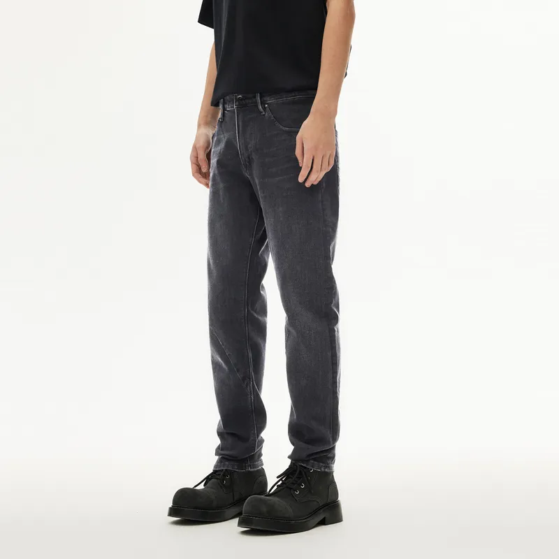 ABLE JEANS Men's Meteorite Gray-4