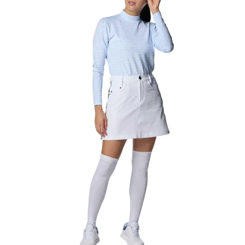 Under Armour UA Armor Golf Clothing Women's Rain Cloud Blue White-2