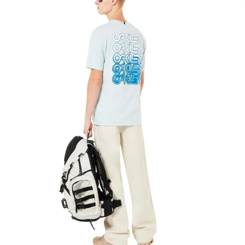 Oakley B1B Repeated T Shirt Men's Light Blue-6
