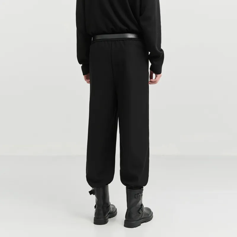 EARL JOEL Casual Pants Men's Pitch Black-4