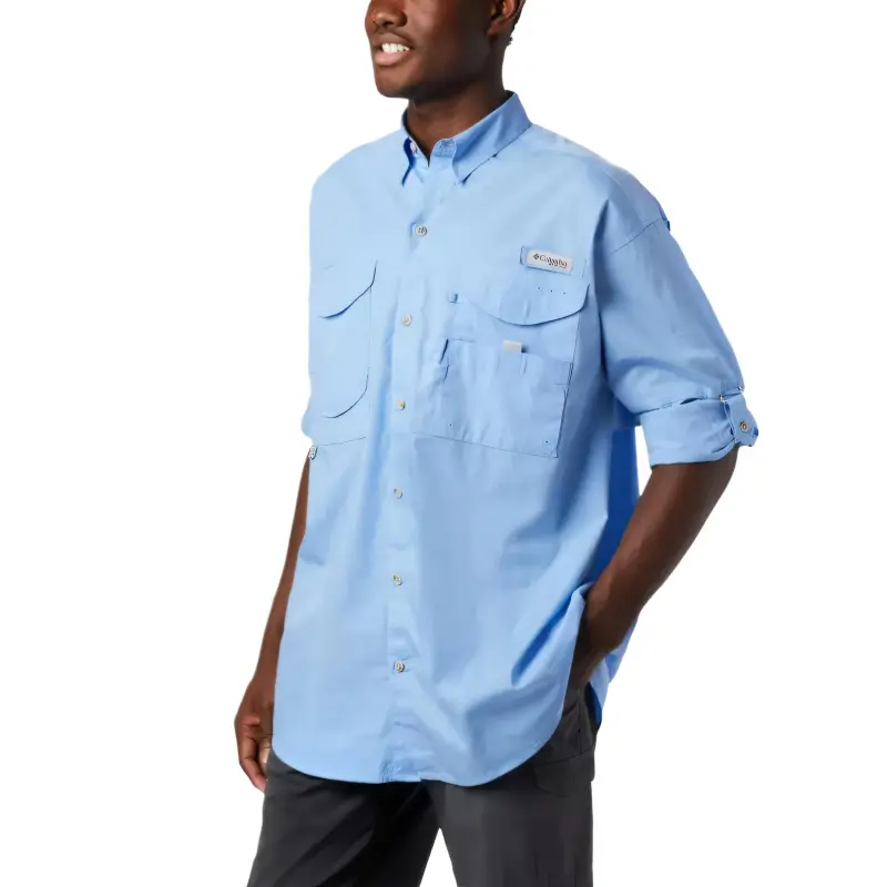 Columbia PFG Bonehead Shirt Men's Blue-2