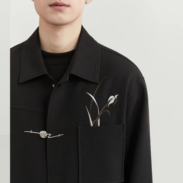 EARL JOEL Jackets Unisex Pitch Black-2