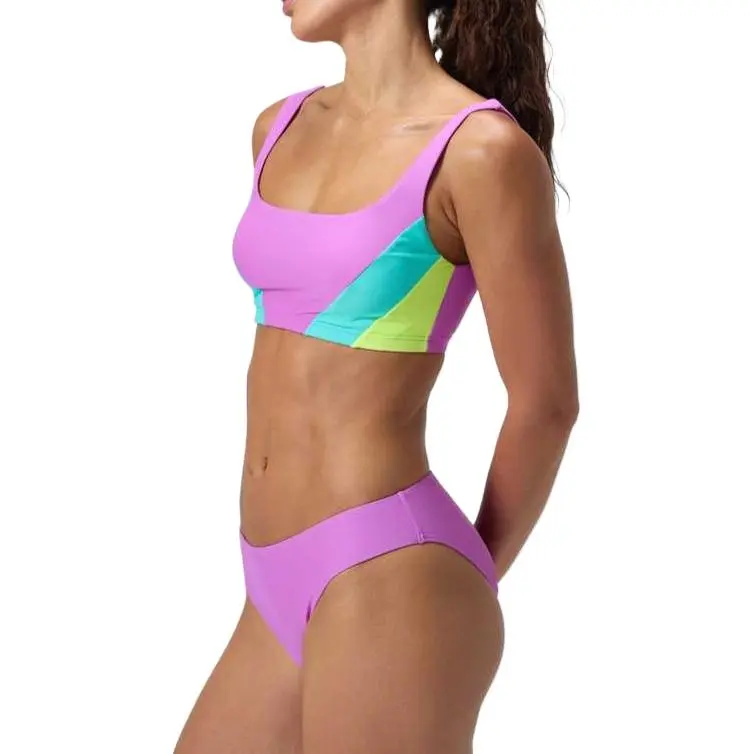 Speedo Bikini Women's Purple Blue-1