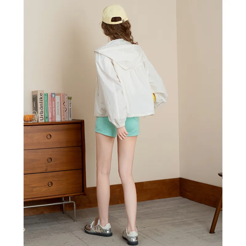 FAWENXIANGZI Cropped Coat Women's-7