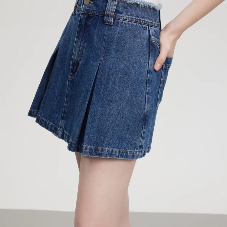 ELLE Denim Shorts Women's-4