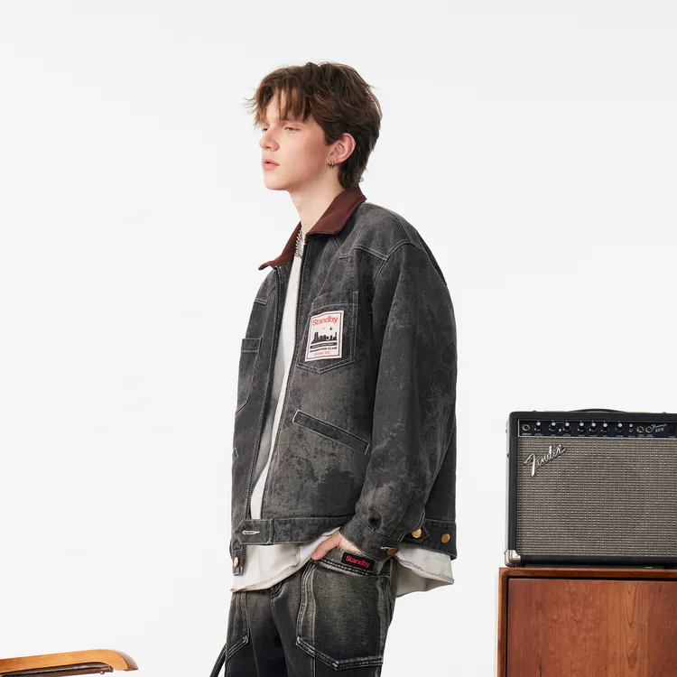 INXX Standby Denim Jacket Unisex Gray-7