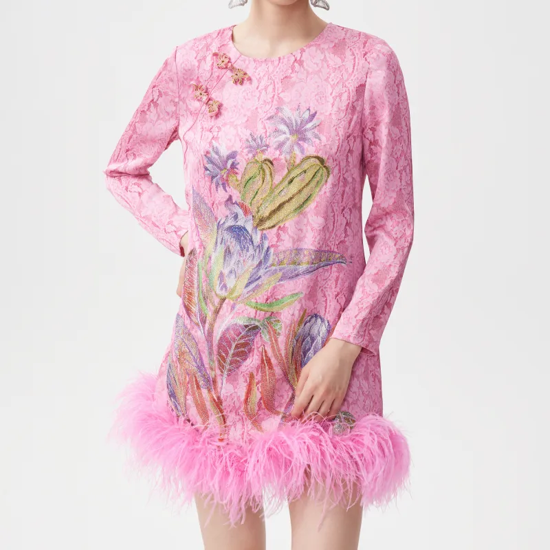 TCH Long Sleeved Dresses Women's-4
