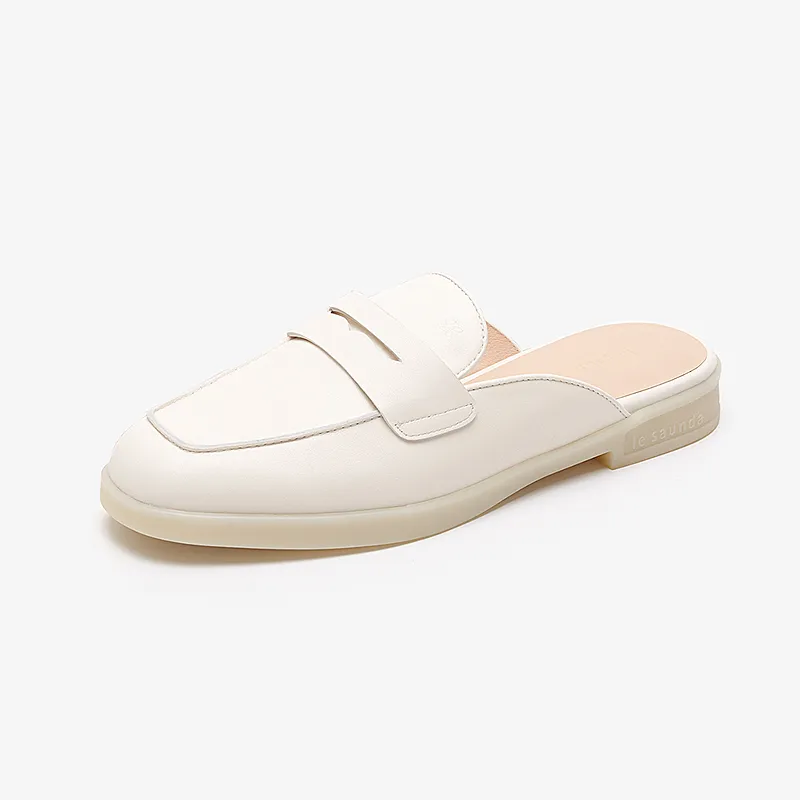 Le Saunda Rubber Sole Abrasion Resistant Closed Toe Slippers Women's-5