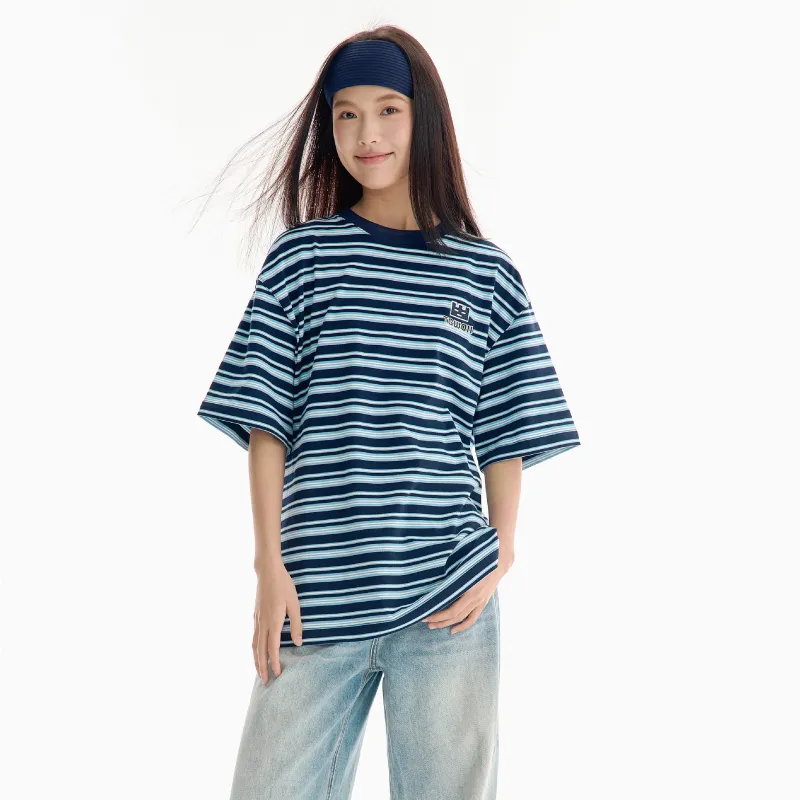TGWALL Knitwear Unisex Blue White Stripes-3