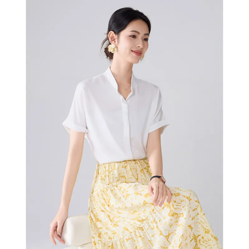 Love Elaine Shirt Women's White-1
