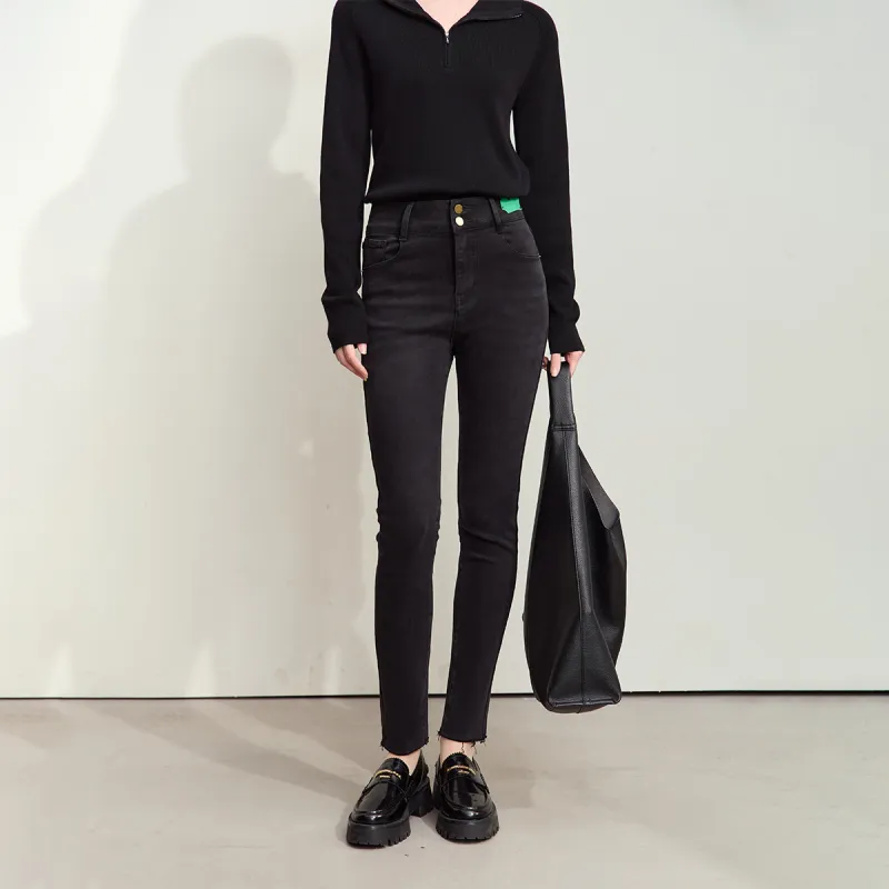 AMII Jeans Women's Black-2