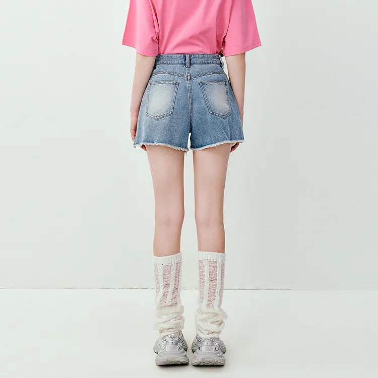 LEDIN Denim Shorts Women's-5