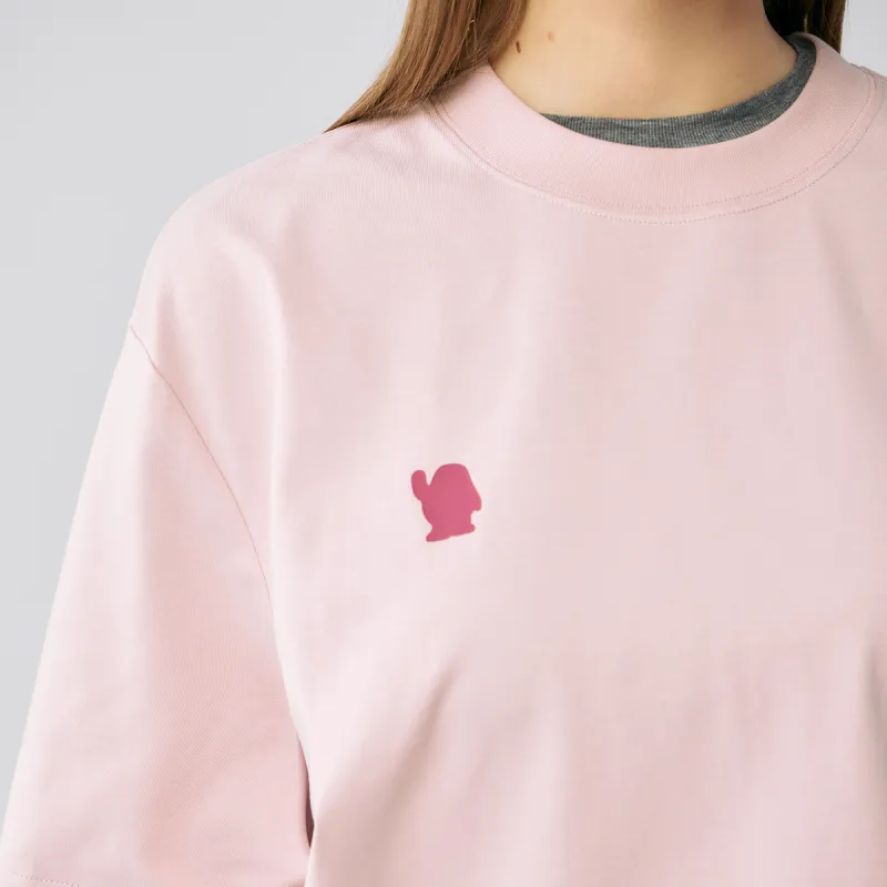 MYSAMESAME T Shirts Unisex Peach Pink-4