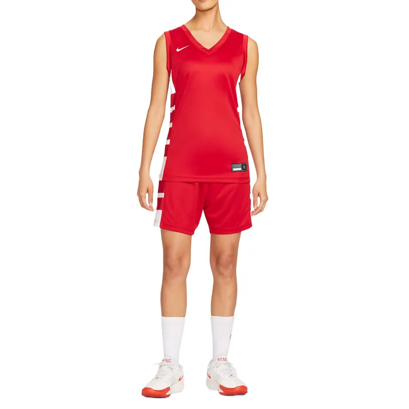 Nike Dri Fit Elite Power Basketball Jersey Women's Team Scarlet-2
