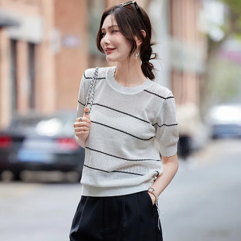TERRE BLEUE Summer Knitwear Women's-1