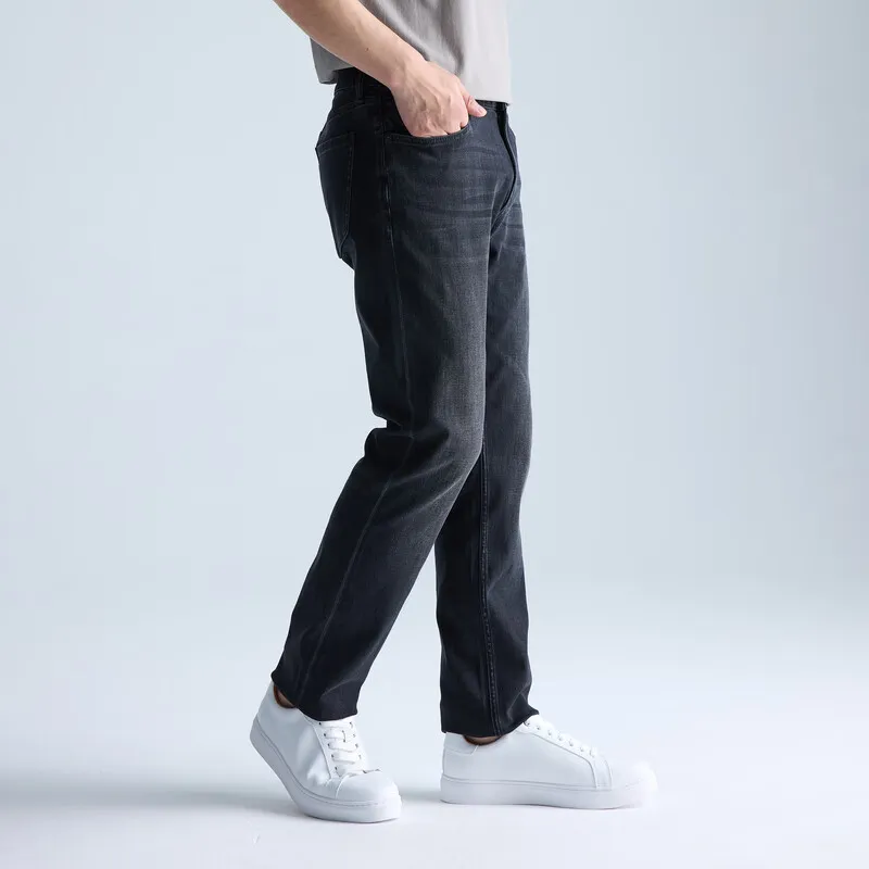 LESS IS MORE Jeans Men's Denim Black-3