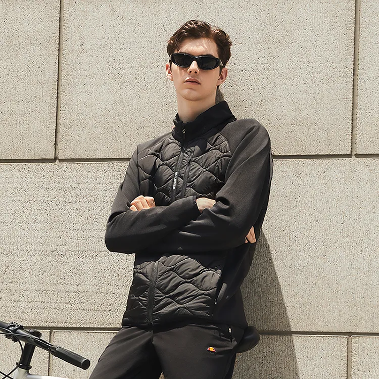 Ellesse Puffer Jacket Unisex Black-3