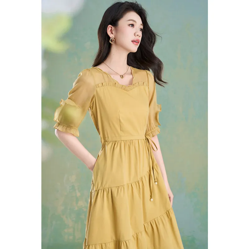 Mylan Summer Short Sleeved Dress Women's-2