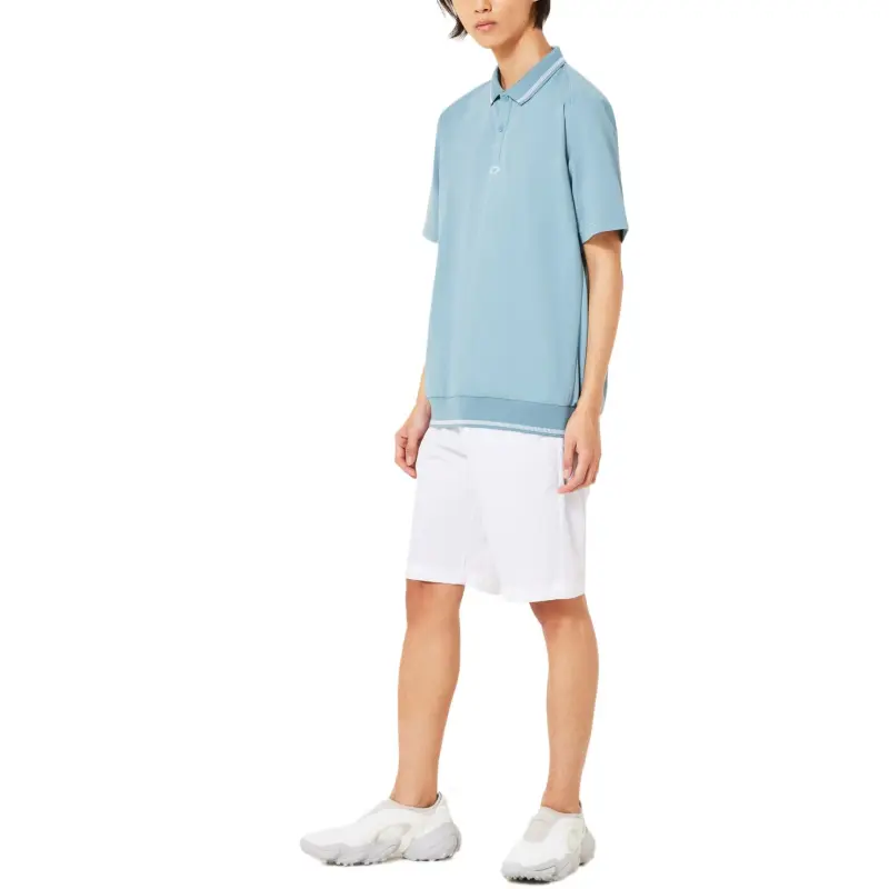 Oakley Polo Shirt Men's Ice Blue-8