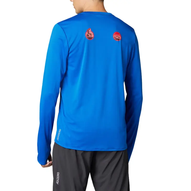 Adidas Adizero Ekiden T-Shirt Men's Royal Blue-1