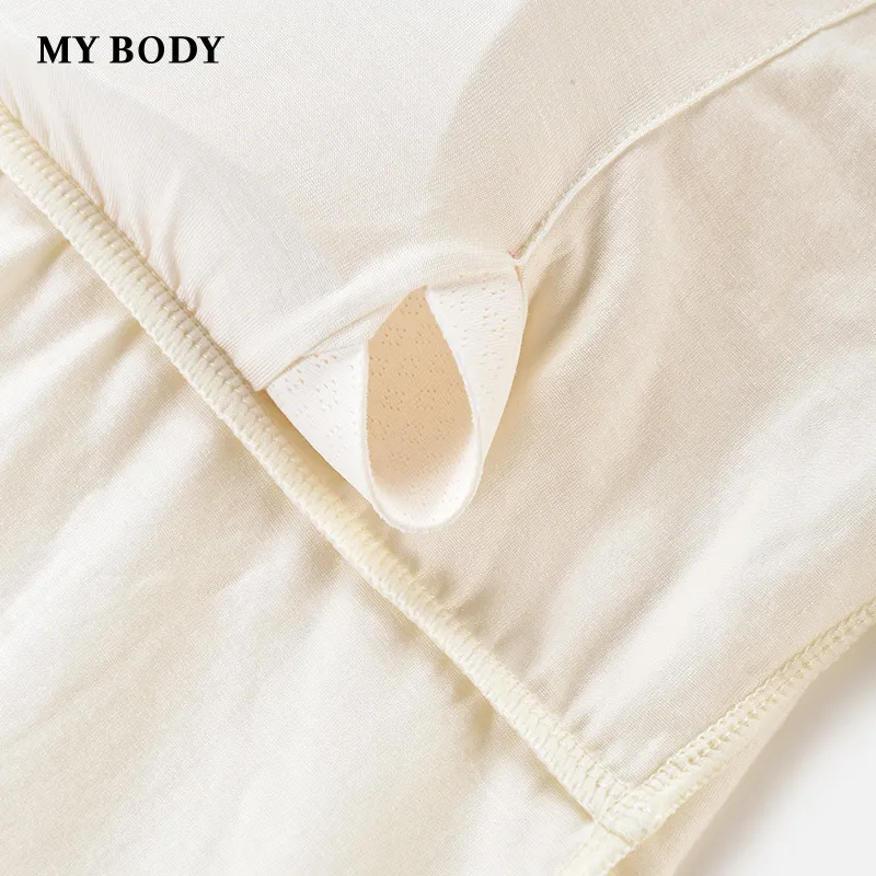 MY BODY Pajama Set Women's Milkshake Yellow-4