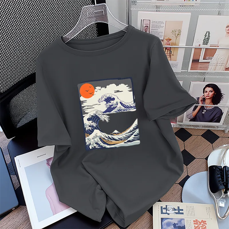 FAIRWHALE T Shirts Women's-14