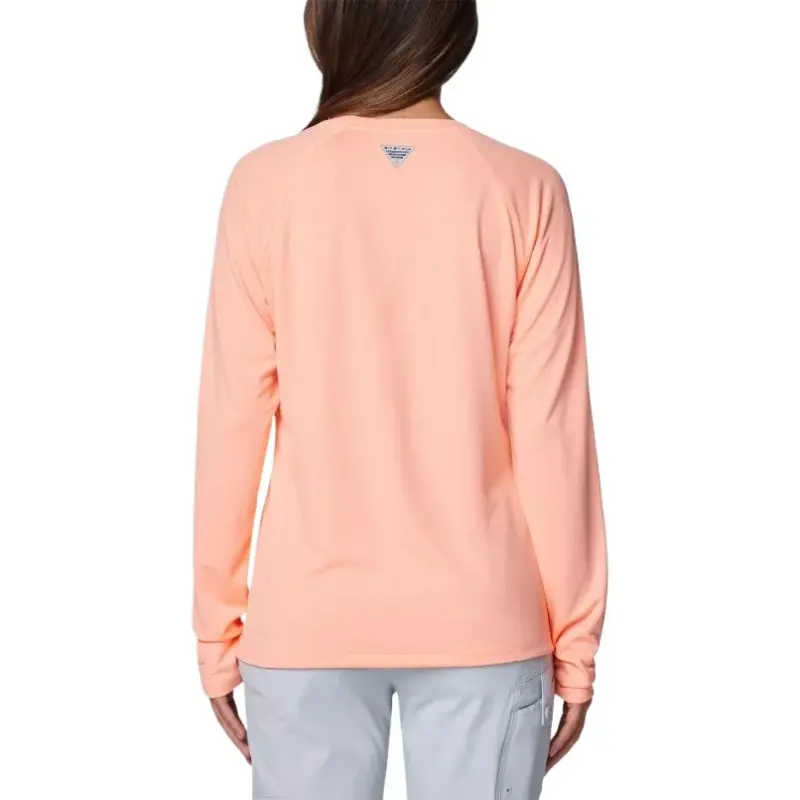 Columbia PFG Solar Stream Shirt Women's Tiki Pink-1