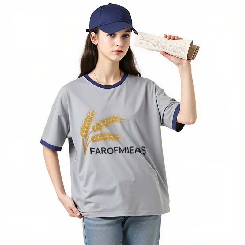 FAIRWHALE Drop Shoulder Sleeve T Shirt Women's-27